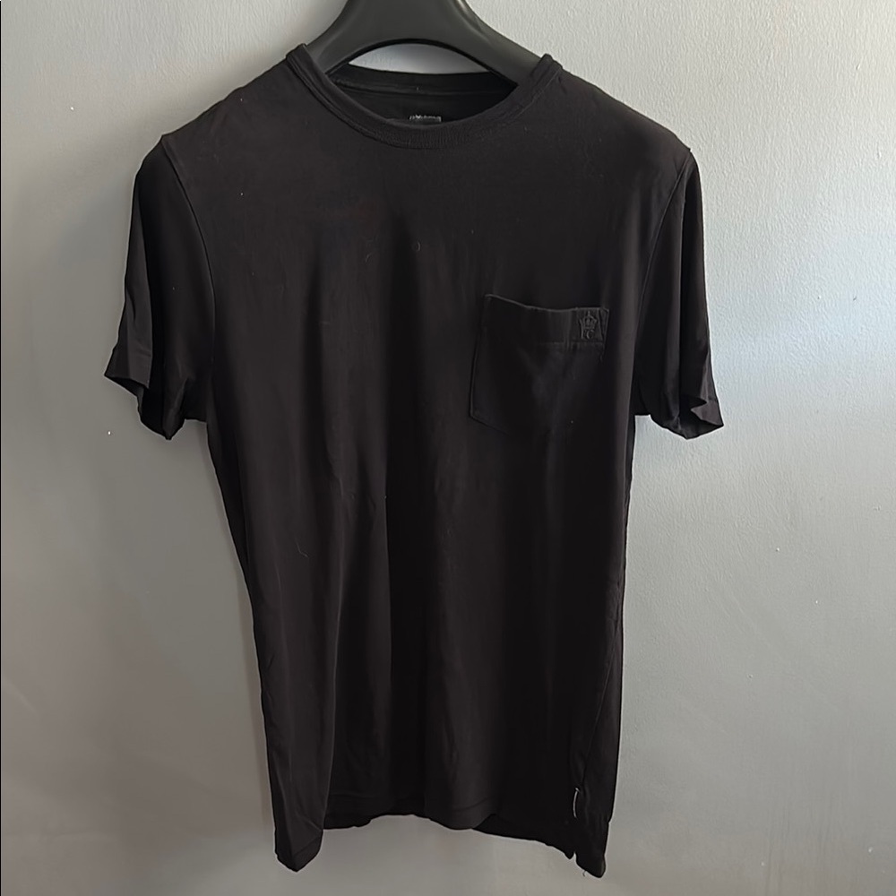 French Connection Black Short Sleeve Tee